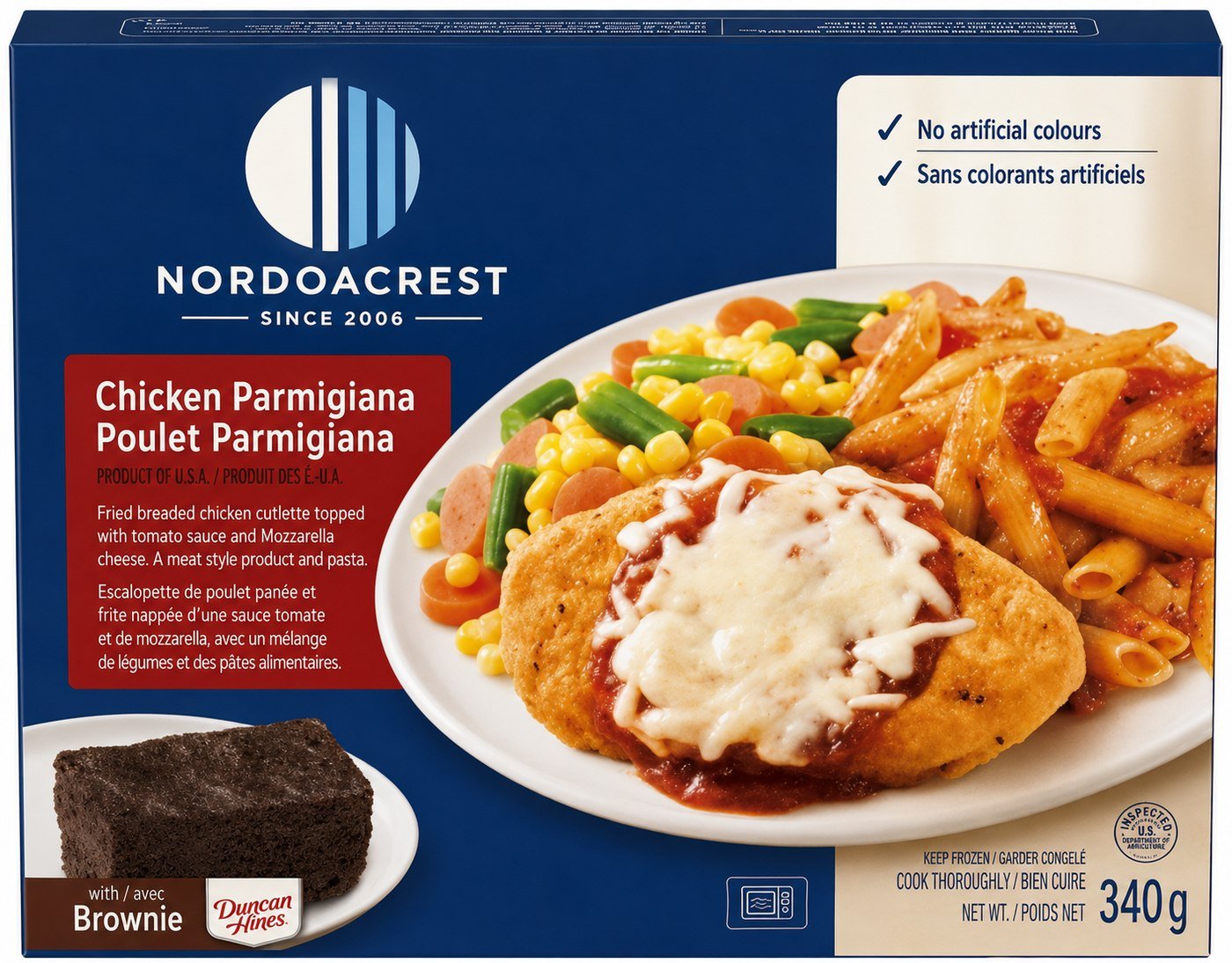 Chicken Parmigiana ready meal